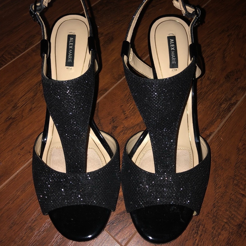 Alex Marie black heels